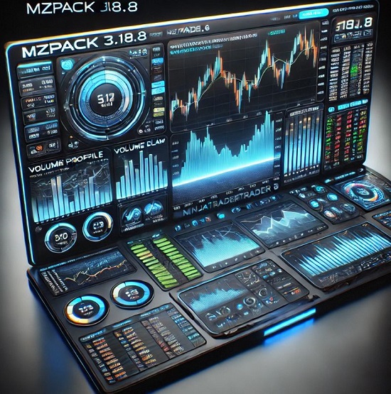 MZpack 3.18.8, NinjaTrader 8, order flow trading, market profile, footprint charts, scalping software, trading indicators, volume analysis, professional trading tools, automated trading